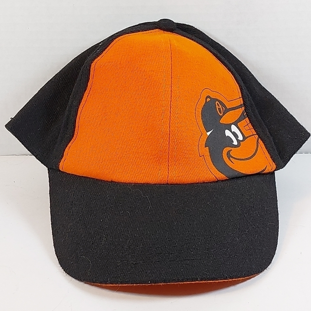 Dap Baltimore ORIOLES Orange & Black Adjustable Hat Baseball Cap Adult